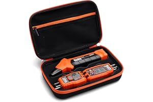 KINGSUNG Hard Case for Klein Tools ET310 AC Circuit Breaker Finder, 80041 Outlet Repair Tool Kit and RT250 Integrated GFCI Receptacle Tester Accessories -Olny Case NO Tools, NO Accessories
