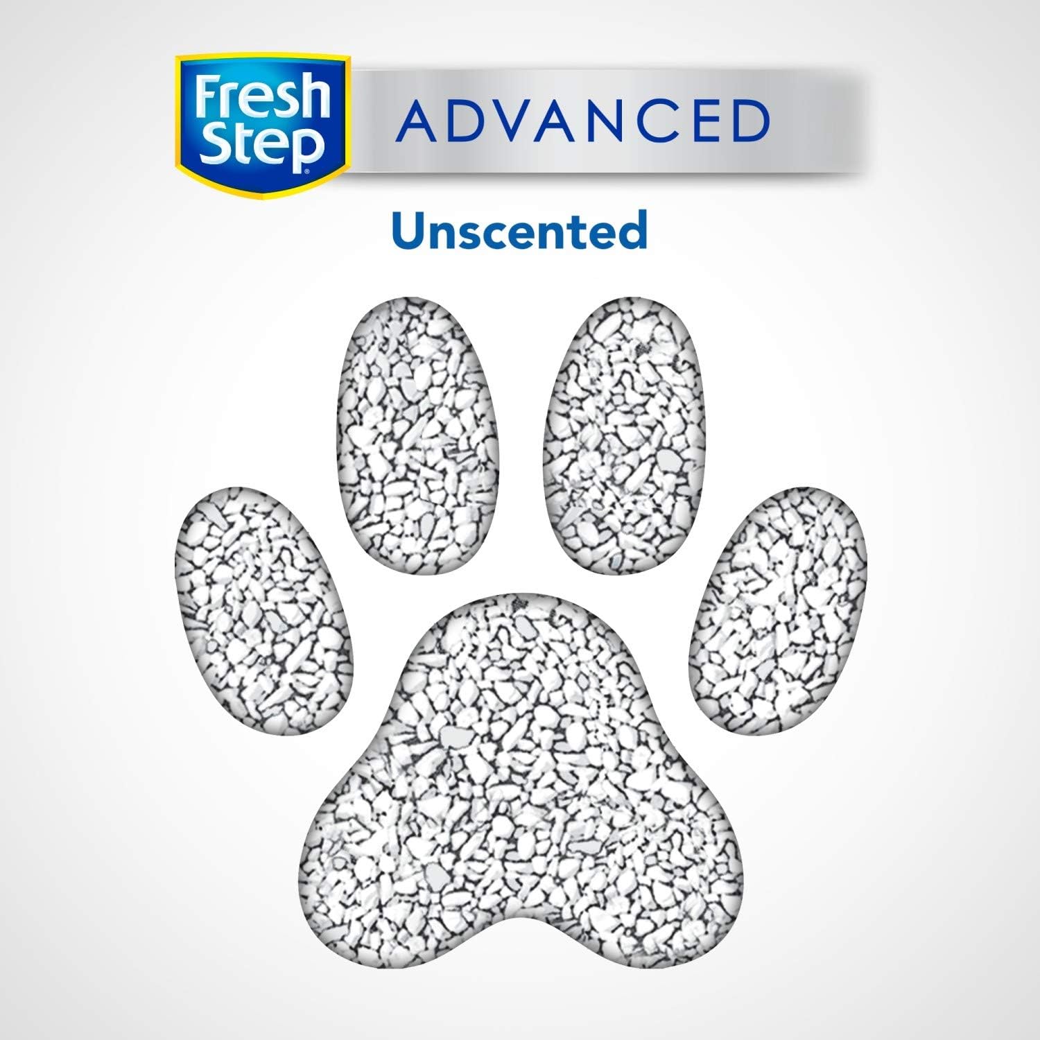Fresh Step Advanced Clumping Cat Litter with Activated Charcoal & Natural Odor Control - Unscented, 37 Lb (2x18.5lb Pack), Gray (32403) : Pet Supplies