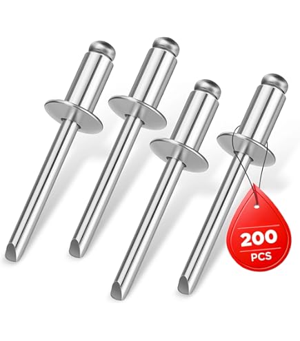 Long Rivets Colored Pop Rivets Break Stem Large Dome Head Trifold ...