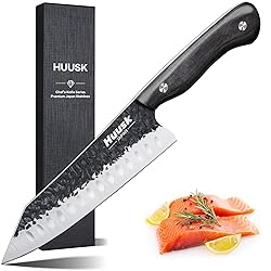 Huusk Knives from Japan Santoku knife - Hand Forged