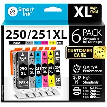 24 NEW Ink Cartridges - Compatible With Canon PGI-250 & CLI-251 For MG7120 MG6320 MG7520