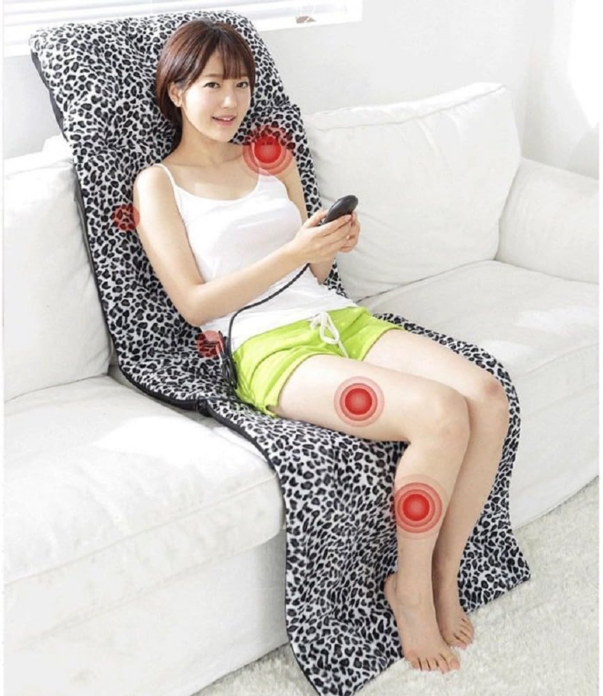 U-Care UK-301 Electric Vibration Massage Mat Pad with Heating for Full Body