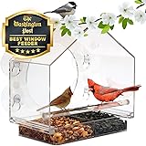 Nature Anywhere Transparent Acrylic Window Bird