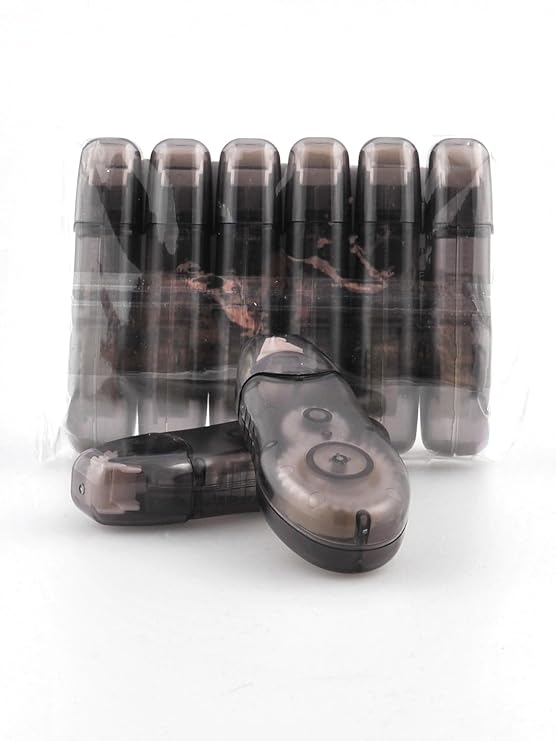 6 x CRAFTPRICE Permanent Double Sided Adhesive Tape Roller Pen 60