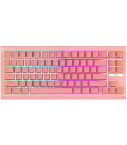 EPOMAKER Teclado mecânico RT100 com junta de 97 teclas BT5.0/2.4G