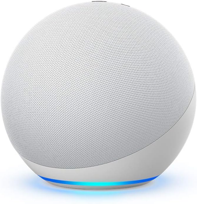 All-new Echo (4th Gen) Smart Speaker - Glacier White