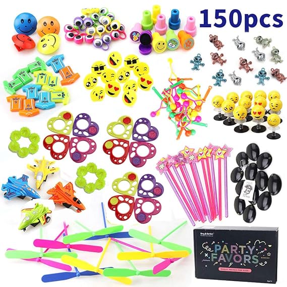 Amy&Benton Mitgebsel Kleinspielzeug Kindergeburtstag Party Tombola Party Gastgeschenke Geburtstagsgeschenk Pinata Füllstoffe 