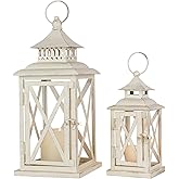 Lanterns Decorative Outdoor&Indoor, Set Of 2 Seychelles