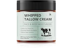 Mariayu Beef Tallow for Skin, Tallow and Honey Balm, Moisturize Your Skin, Provide Your Skin with Long-Lasting Moisturizing, Prevent Skin Aging, and Repair Skin, for All Skin Type - 4.2 oz