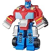 Transformers Playskool Heroes Rescue Bots Academy Team Optimus Prime, 4.5-Inch Action Figure, Kids Converting Robot Toy, Ages 3+ (Amazon Exclusive)