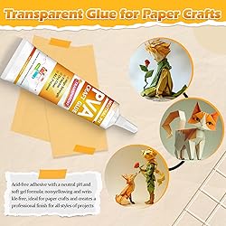 PH Neutral PVA Glue for Book Binding, 100ml Book