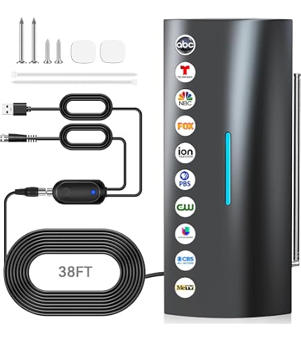 Amazon.com: 5000+ Miles Range TV Antenna, 2026 Upgraded Antenna
