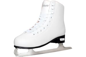 Nattork Figure Skates for Boys and Girls Excellence Stainless Steel Blades Ice Figure Skating with Enhanced Support Strength Performance and Ultimate Comfort