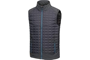 Little Donkey Andy Men’s Lightweight Puffer Vest, Warm Outdoor Sleeveless Jacket for Golf Hiking Running
