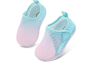 LEFFLOW Baby Barefoot Beach Shoes non Slip Water Socks Toddler Swim Pool River Lake Shoes Summer Girls Boys Shoes