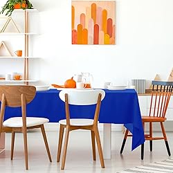 Kopokita 2PCS Royal Blue Plastic Tablecloths 54 x