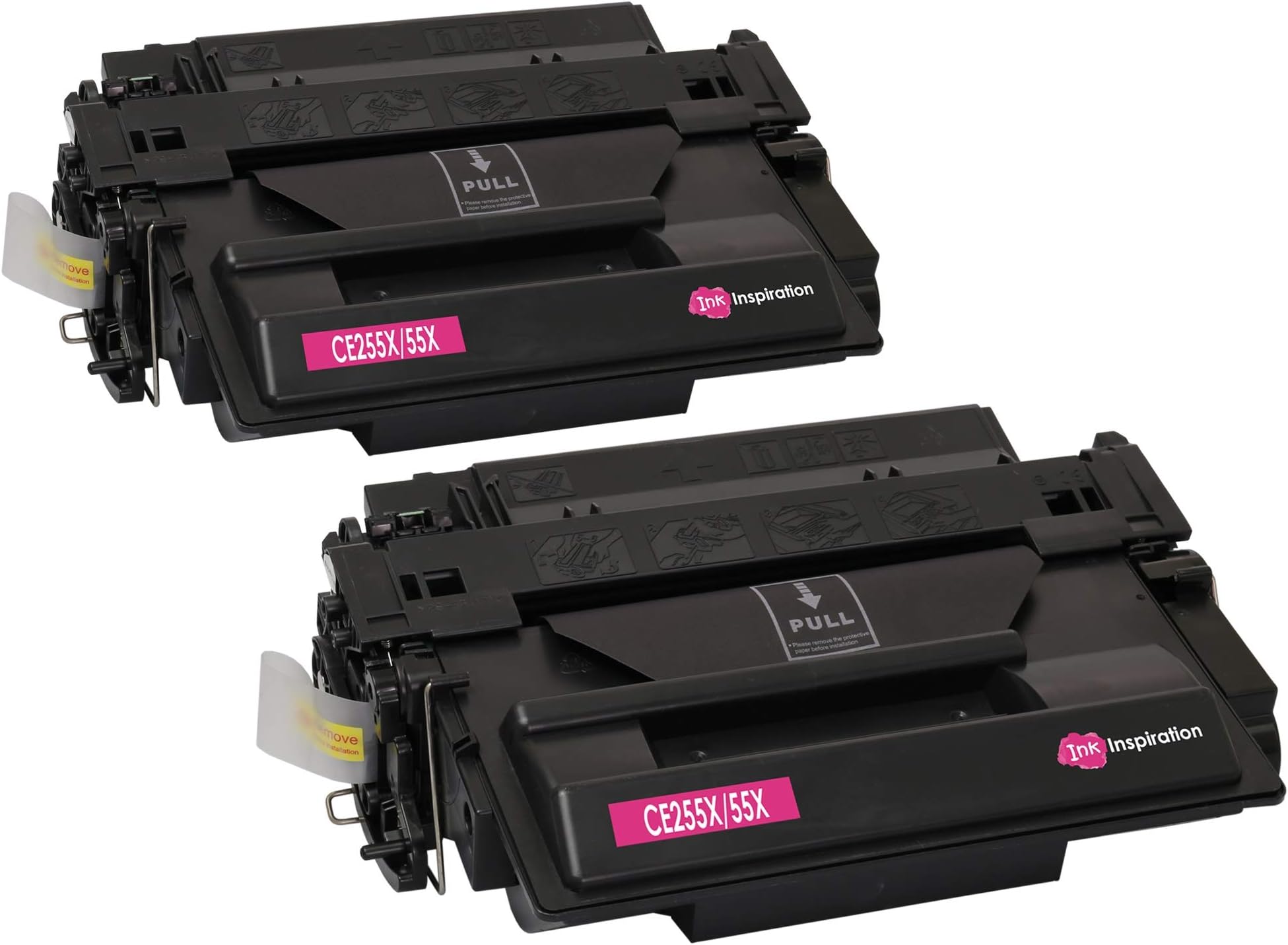 Ink Inspiration 2 Compatible Laser Toner Cartridges Replacement for HP CE255X 55X Laserjet P3010, P3011, P3015, P3015D, P3015DN, P3015N, P3015X, Enterprise 500 MFP M525DN, M525F | 12,500 Pages