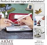 The Army Painter 10 Miniature Brushes with Free Masterclass Kolinsky Sable Hair view 4