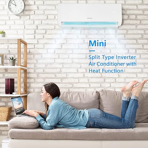Rovsun Ductless Ac Amazon Diy Mini Split ROVSUN 20000 BTU Dual