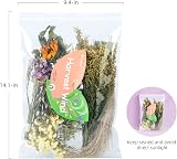 Niteangel Natural Flower Hamster Bedding 7.0 oz Small Pet Habitat Decor view 2