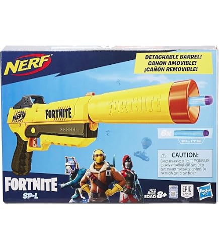 Amazon.com: NERF Fortnite DP-E Dart Blaster 2 Pack : Toys & Games