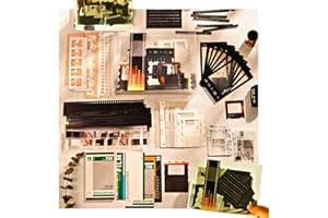 Vilikya 94pcs Movie Film Stickers for Scrapbook Kit, Film Strip Photo Frame for Scrapbooking Supplies, Quote Stickers for Journaling Decorative Bullet Journal Planner DIY Craft