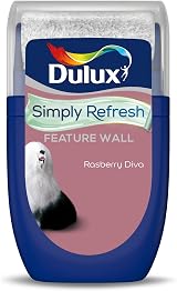 Dulux Simply Refresh Raspberry Diva Feature Wall Matt Emulsion Paint 30ml view 3