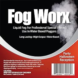 FogWorx Fog Juice - 1 Gallon of Organic Fog Fluid