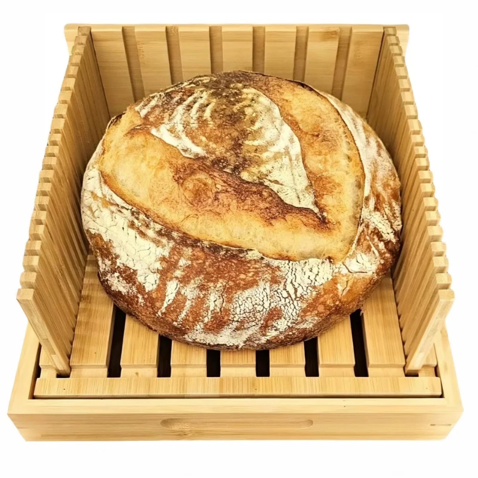 Photo 1 of Bread Slicer for Sourdough Rounds & Homemade Bread, 10.5? Adjustable Large Wide Capacity, Perfect for Artisan Loaves, Durable & Easy to Use – The Ideal Gift for Baking Enthusiasts