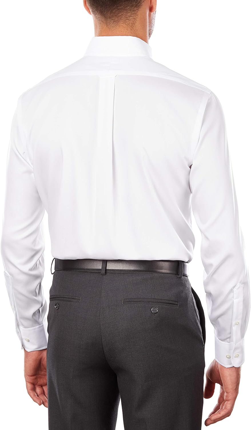 Eagle Men's TALL FIT Dress Shirts Non Iron Stretch Button Down Collar Solid (Big and Tall): Clothing
