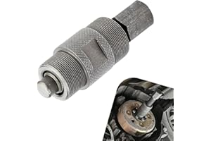 Dogary Flywheel Puller, Rotating Thread-on Dual-end Stator Removal Tool, Rust-proof Compact Motorcycle Repair Tool for Small 