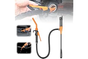 EDOTTBAG Portable Power Battery Pump,Versatile Handheld Fuel Transfer Pump for Gas, Fuel, Diesel, Water Transfer, Battery Fuel Transfer Pump suitable (Orange)