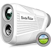 Golf Rangefinder with Slope & Magnet,1300 Yards Range Finder for Golf,Flag Locking Vibration,6-6.5X Magnification & HD LCD,Rechargeable Golf Range Finder