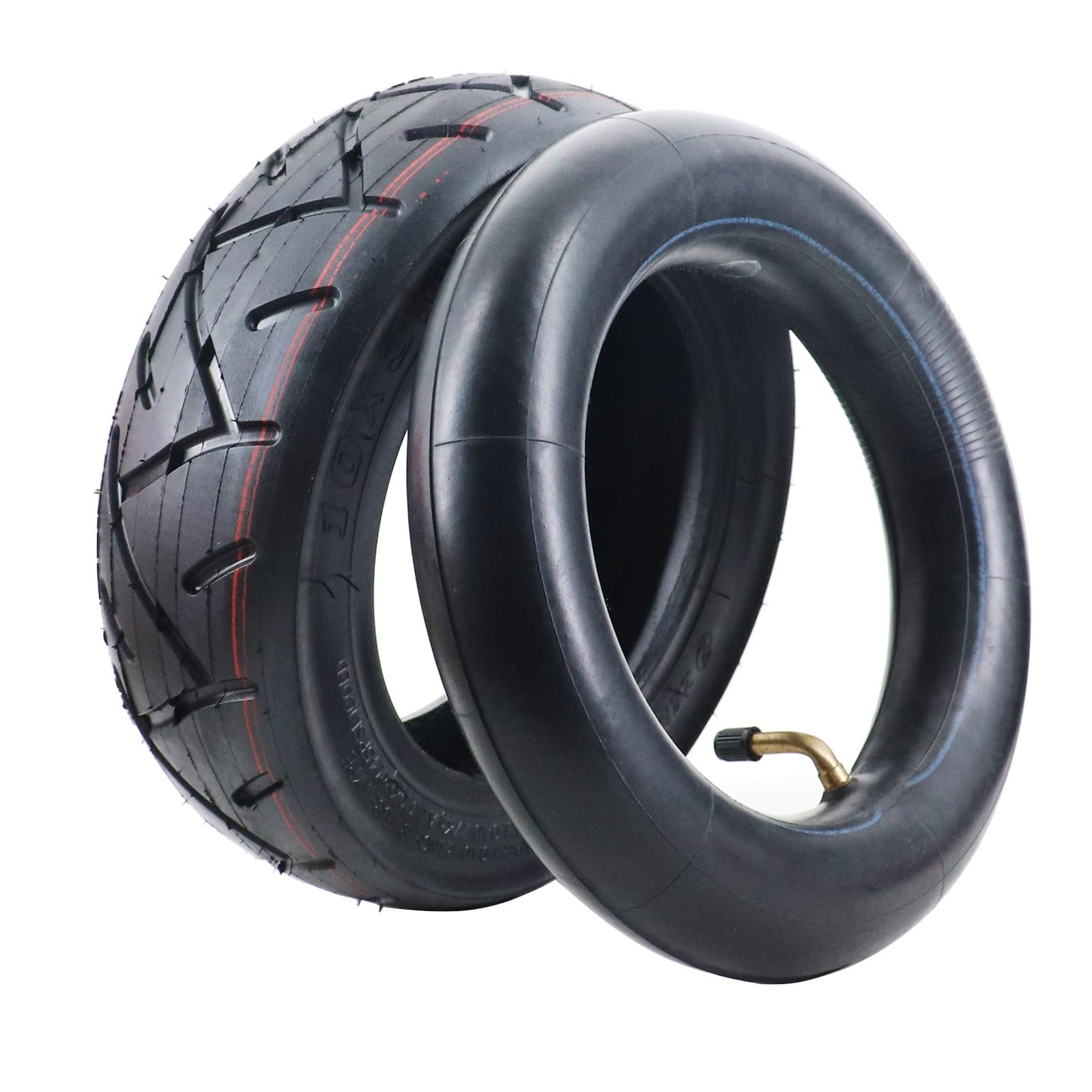 Photo 1 of 10x3.0 Scooter Tire, 10 Inch Replacement Thickened Pneumatic Tyres 10x3 for Electric Scooter E-Bike Tires Inner Tubes for Motorcycle