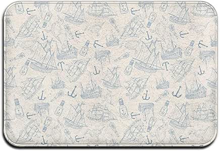 Gaviota Drift Botella Náutica Velero Ancla Alfombrilla de goma al aire