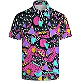 GDEVIG Mens Funny Polo Shirts, Short Sleeve Golf Shirts, Moisture Wicking Quick-Dry Business Casual Shirt for Men