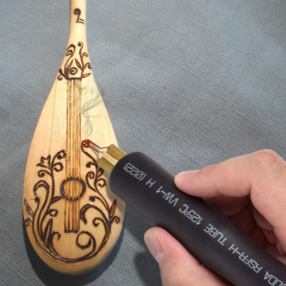 Wood Burning Kit, Dual Pen Wood Burner With Digital Adjustable