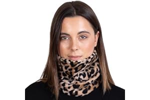 Tough Headwear Winter Neck Warmer, Warm Fleece Neck Gaiters For Men Women, Ski Gaiter Face Mask For Cold Weather, Neck Scarf