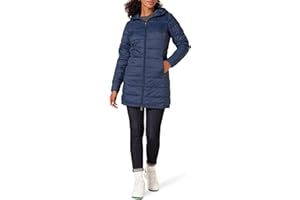 �鶹�� Essentials Womens Lightweight Water-Resistant Hooded Puffer Coat (Available in Plus Size)