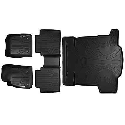 Amazon Com Smartliner Floor Mats And Cargo Liner Set Black