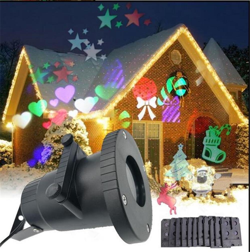 Xingyue Mythology LED Projection Lamp 12 Figure Card Pattern Lamp Outdoor Waterproof Lawn Lamp Dance Table Lamp