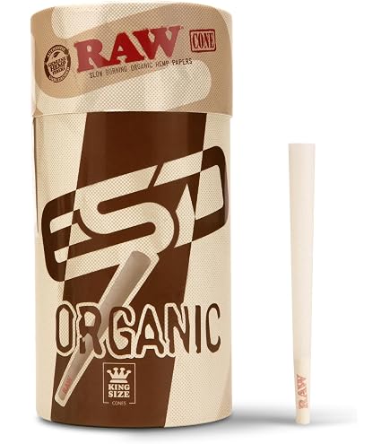 Amazon.com: RAW Cones Organic 1-1/4 Size | 100 Pack