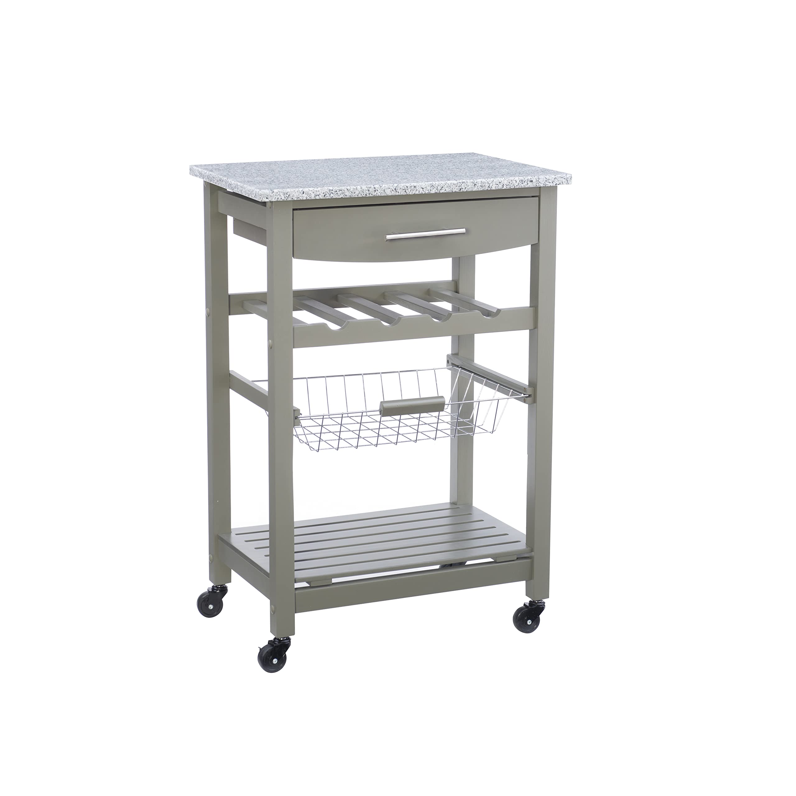 Linon Kitchen Island, Gray Image