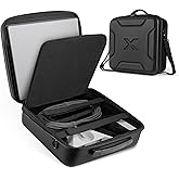 Carrying Case for Starlink Mini, Suitable for Starlink Mini Accessories, Waterproof & Shockproof EVA Hard Shell Protective Bag with Shoulder Strap for Travel, Camping, RV & Outdoor Use