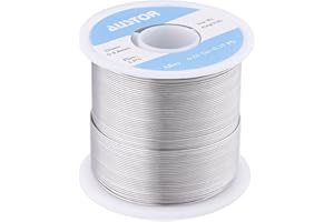 Austor 454g (1lb) Activity Solder Wire 63/37 (Sn 63%, Pb 37%), 0.8mm Diameter with Rosin Core
