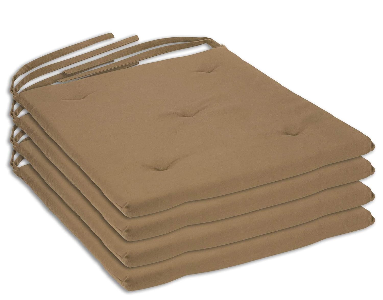 Amazoncom DecorRack 4 Seat Cushion Pads 100 Cotton Cover With Amazoncom DecorRack 4 Seat Cushion Pads 100 Cotton Cover With