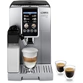 De'Longhi Dinamica Plus Fully Automatic Espresso Machine - Brew Personalized Coffee for up to 4 User Profiles, 24+ Recipes, Built in Grinder &amp; Automatic Milk Steam Wand with 3 Frother Modes