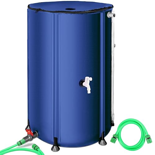 Rain Barrel Water Collection Indoor Collapsible Togo Rain Water