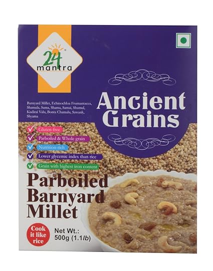 24 Organic Mantra Products Barnyard Millet, 500g