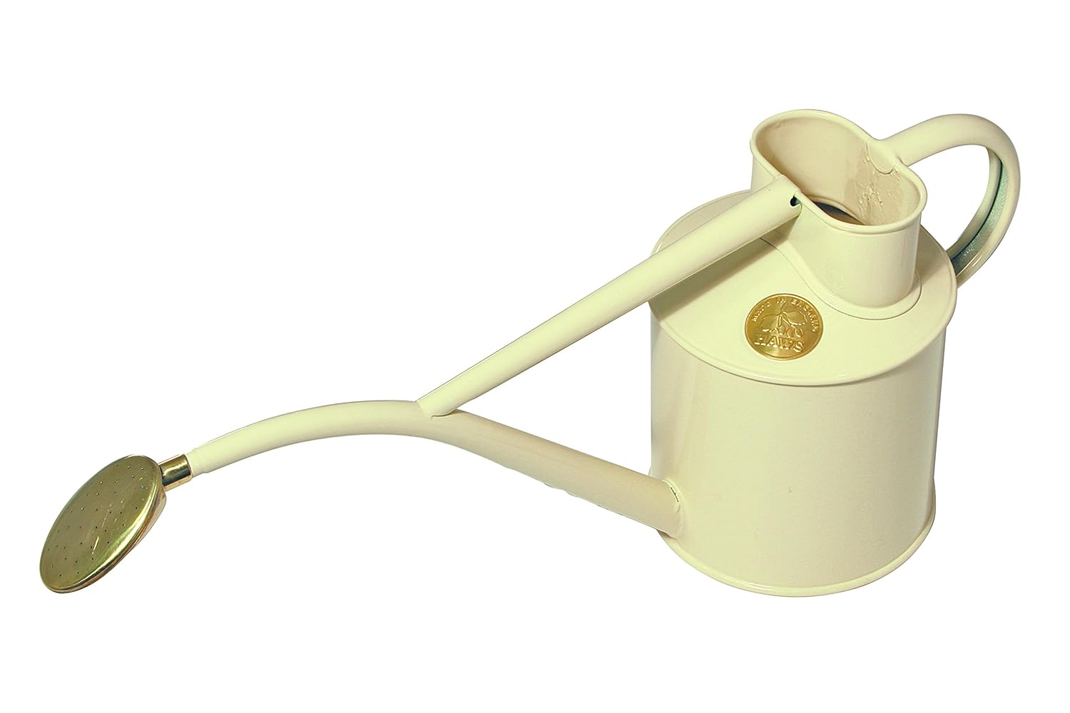 HAWS V177C Indoor Metal Watering Can, Cream Amazon.co.uk Garden